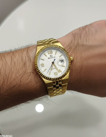 MHL00161 HWR Round Honeycomb Dial Men's Watch - MHL