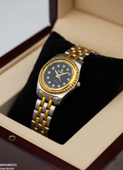 WHL00761 IWA Round Stone Dial Women's Watch - WHL