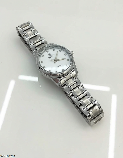 WHL00702 ZWA Round Stone Dial Women's Watch - WHL