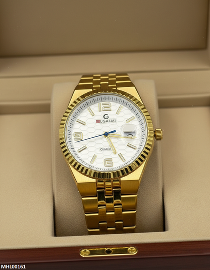 MHL00161 HWR Round Honeycomb Dial Men's Watch - MHL