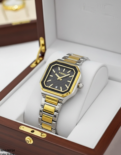 WHL00714 HWR Square Dial Women's Watch - WHL