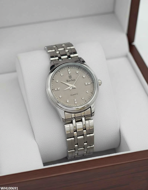 WHL00691 ZWA Round Stone Dial Women's Watch - WHL