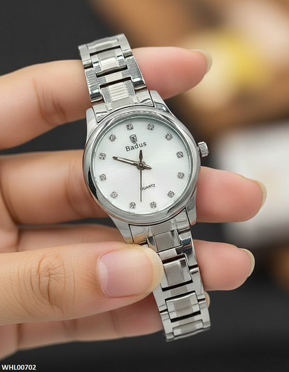 WHL00702 ZWA Round Stone Dial Women's Watch - WHL
