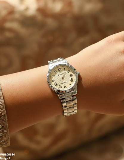 WHL00684 ZWA Round Dial Women's Watch - WHL