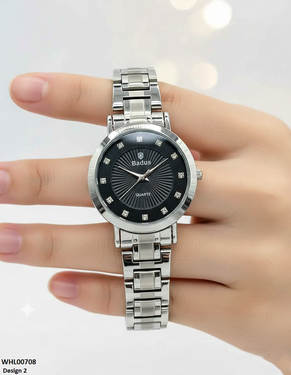WHL00708 ZWA Round Stone Dial Women's Watch - WHL