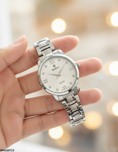 WHL00713 ZWA Round Flower Dial Women's Watch - WHL