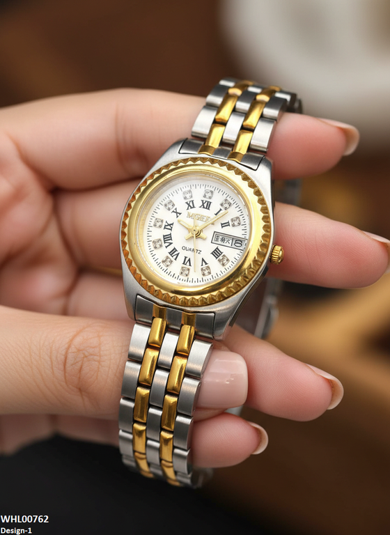 WHL00762 IWA Round Stone Dial Women's Watch - WHL