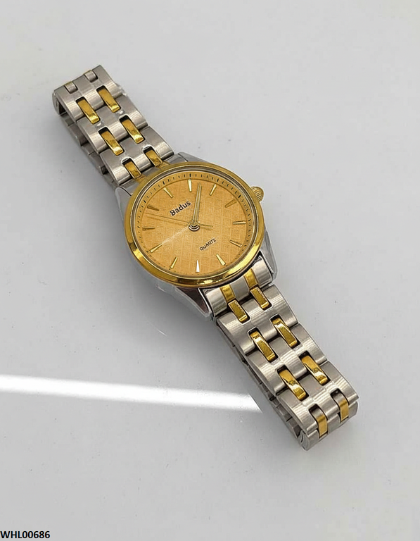 WHL00686 ZWA Round Champagne Dial Women's Watch - WHL
