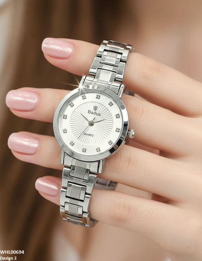 WHL00694 ZWA Round Stone Women's Watch - WHL