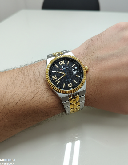 MHL00160 HWR Round Honeycomb Dial Men's Watch - MHL