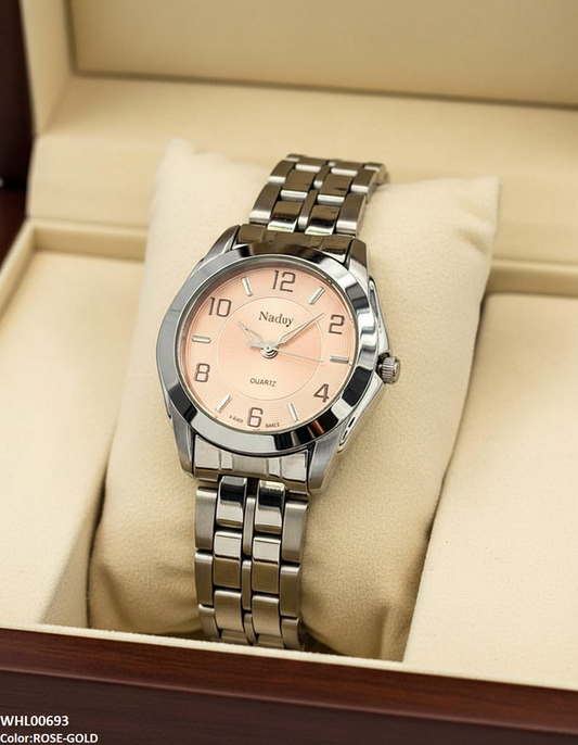 WHL00693 ZWA Round Bezel Women's Watch - WHL