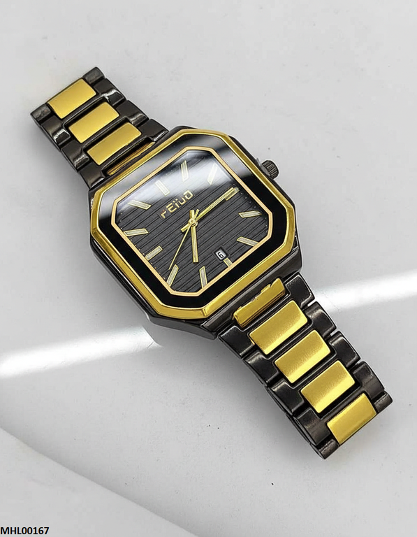 MHL00167 HWR Square Bezel Men's Watch - MHL