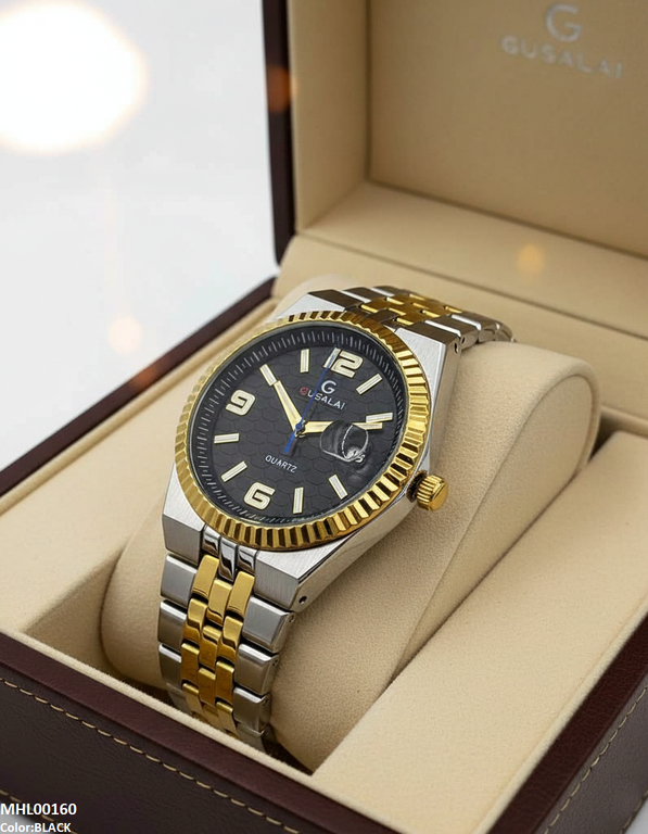 MHL00160 HWR Round Honeycomb Dial Men's Watch - MHL