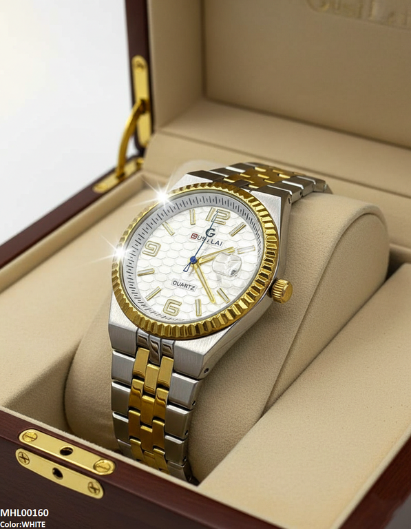 MHL00160 HWR Round Honeycomb Dial Men's Watch - MHL