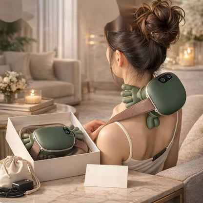 Wearable Electric Simulated Hand Neck And Shoulder Massager