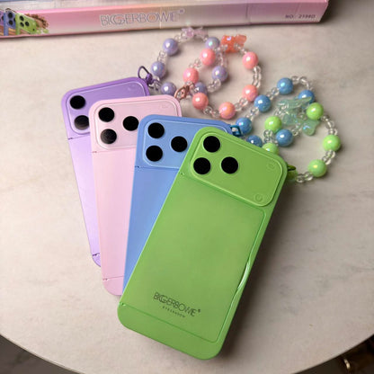 IPhone 17 Pro Max Style Eyeshadow Palette With Hand Band