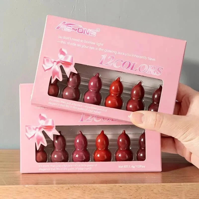 KS-One Guard Shape 12-in-1 Lipstick Set
