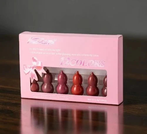 KS-One Guard Shape 12-in-1 Lipstick Set