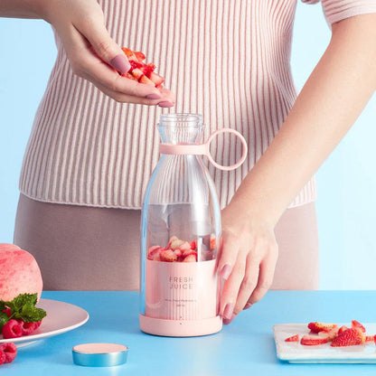 Portable Electric Fruit Mixer Juicer Blender