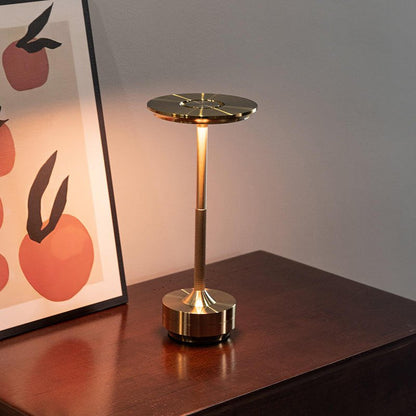 Luxury Rechargeable LED Touch Lamp - Premium Metal Body