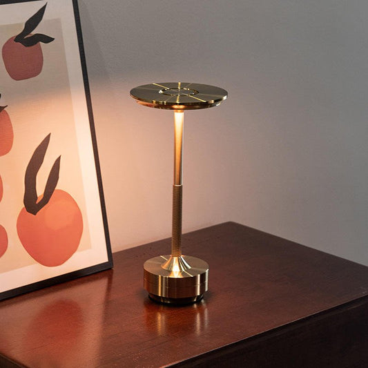 Luxury Rechargeable LED Touch Lamp - Premium Metal Body