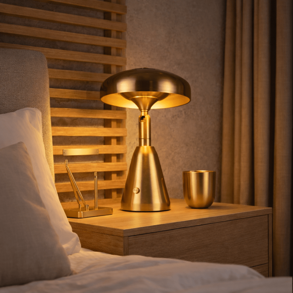 Minimalist & Modern Decor Lamp -  Premium Metal Body