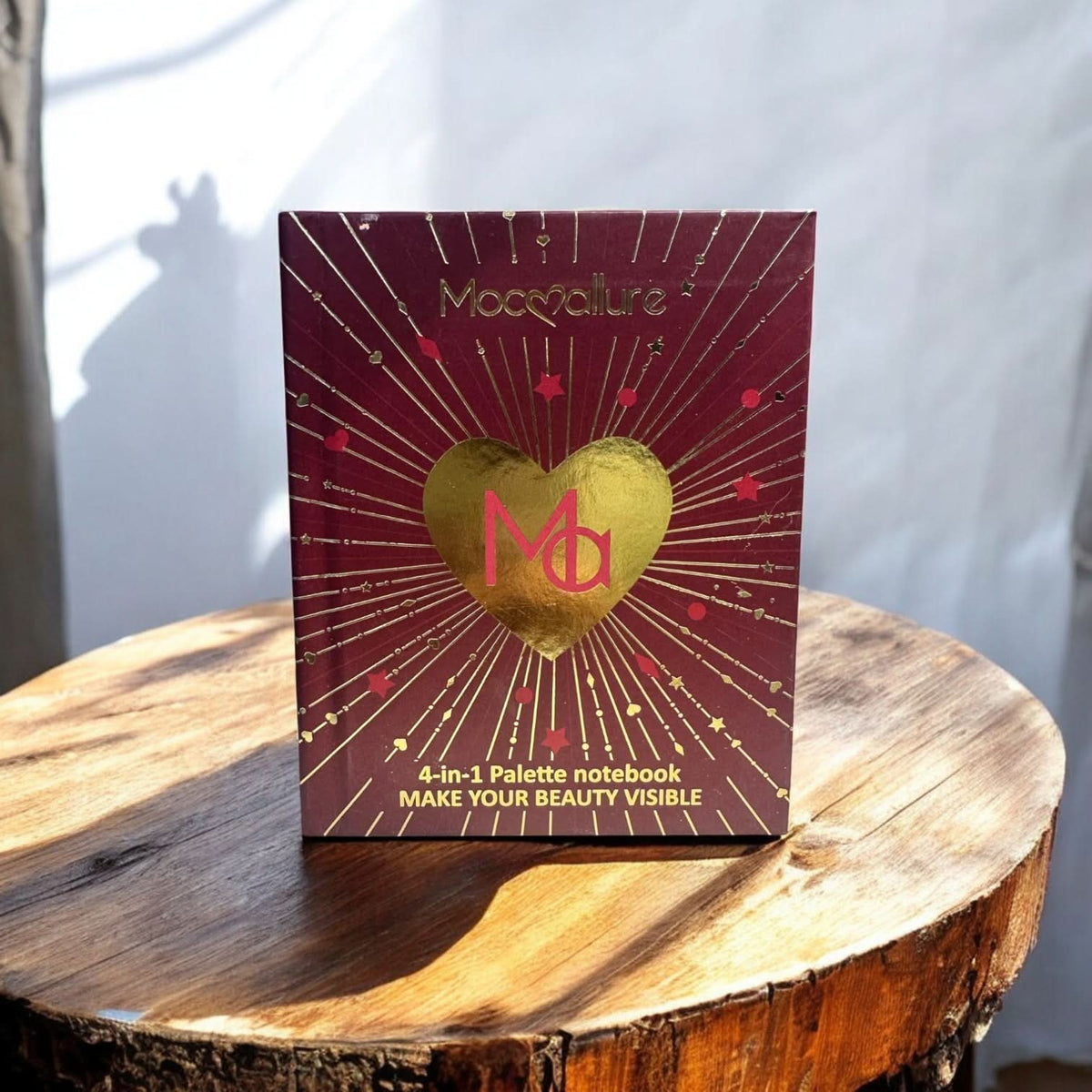 Mocallure 4 Fold Book Palette (RED VERSION)
