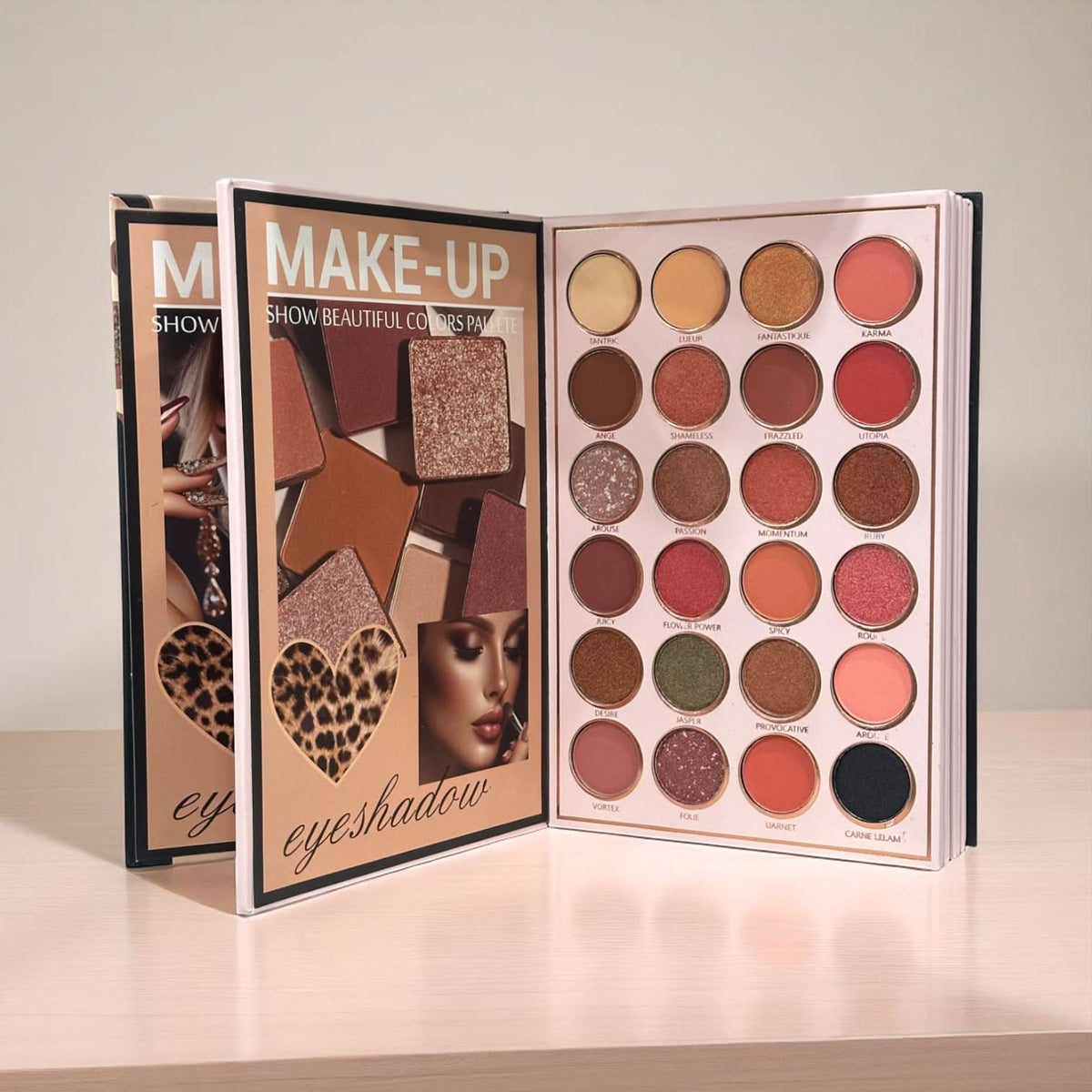 MOcallure 6 Pages Book Palette With Free Brush Pack