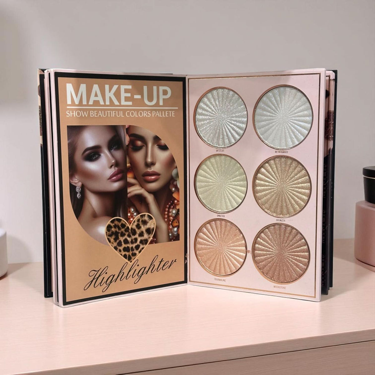 MOcallure 6 Pages Book Palette With Free Brush Pack