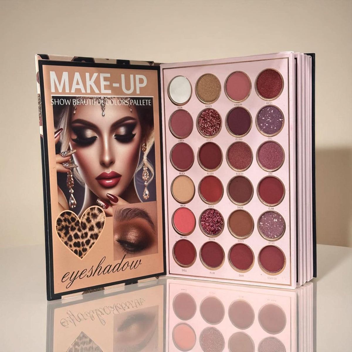 MOcallure 6 Pages Book Palette With Free Brush Pack