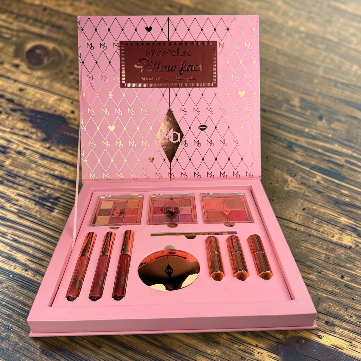 Mocallure Pillaw Face 11 in 1 Makeup Set