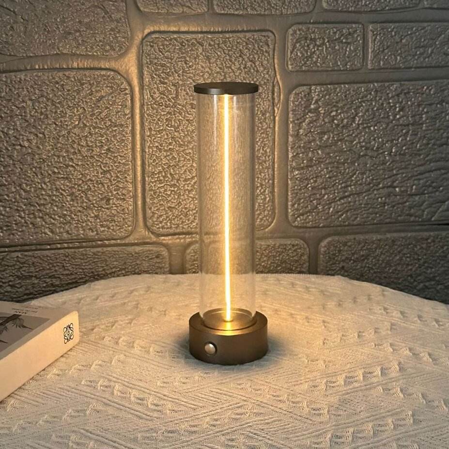 Quantum LED Night Lamp – Magnetic, Rechargeable & Touch-Sensor