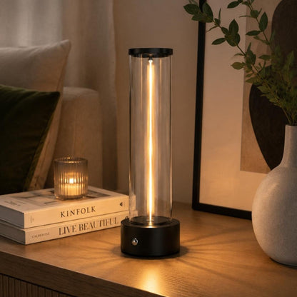 Quantum LED Night Lamp – Magnetic, Rechargeable & Touch-Sensor