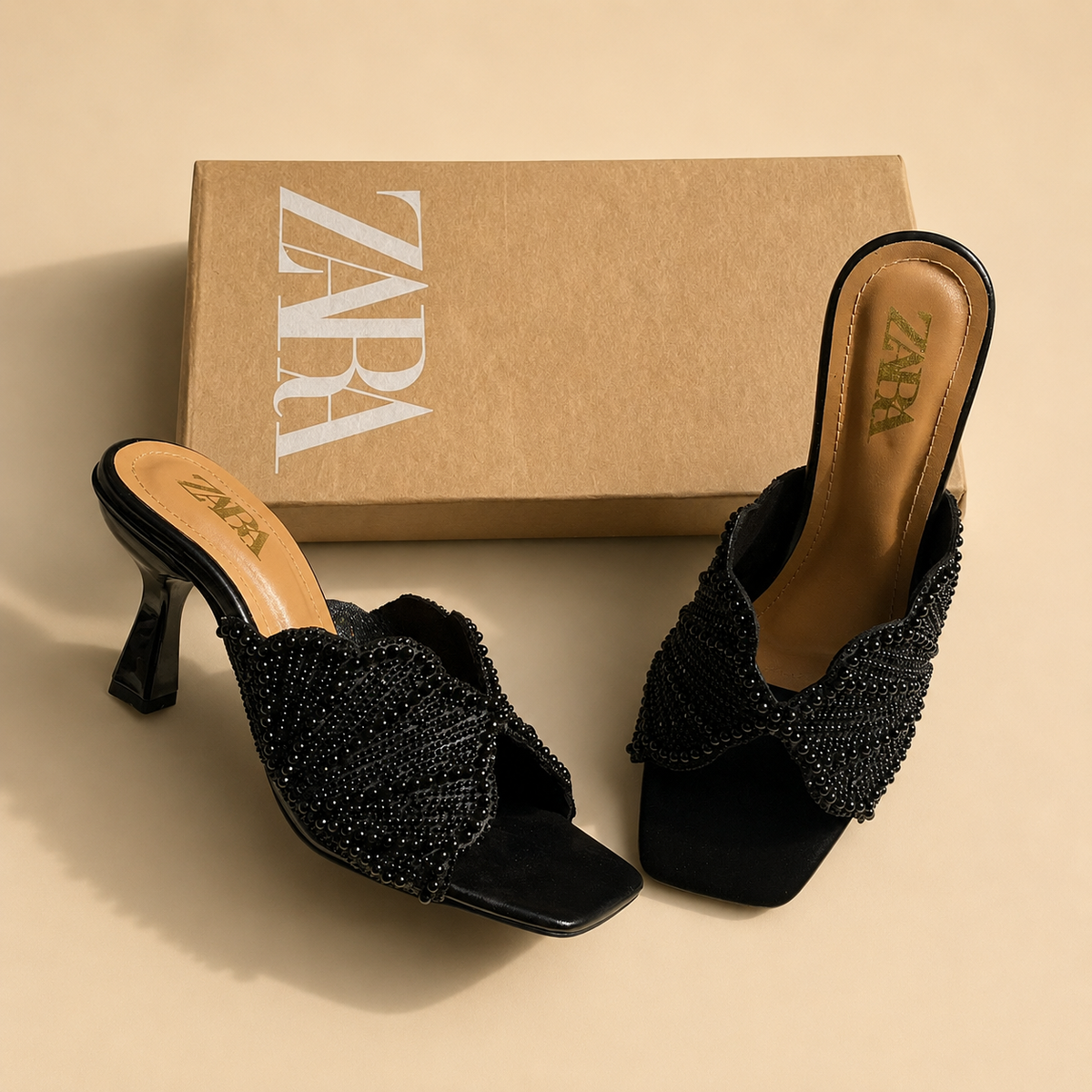 ZARA Heels- Box Packing