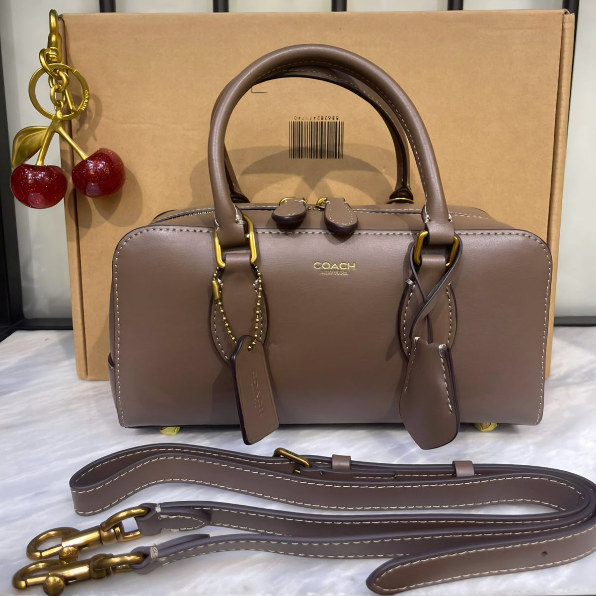 Coach Bowery Satchel 22- Box Packing