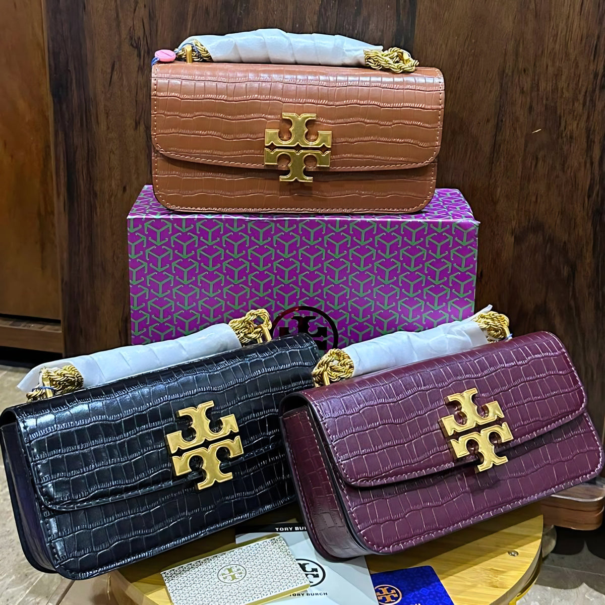 Tory Burch Small Eleanor Convertible Shoulder Bag- Box Packing