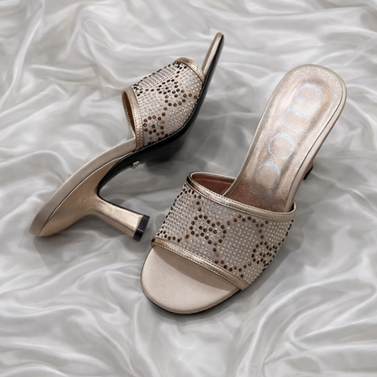 GUCCI Crystal Embellished Heels