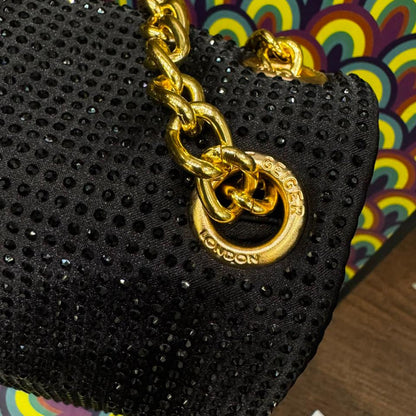 Kurt Geiger London Mini Crystal Kensington Bag Box Packing