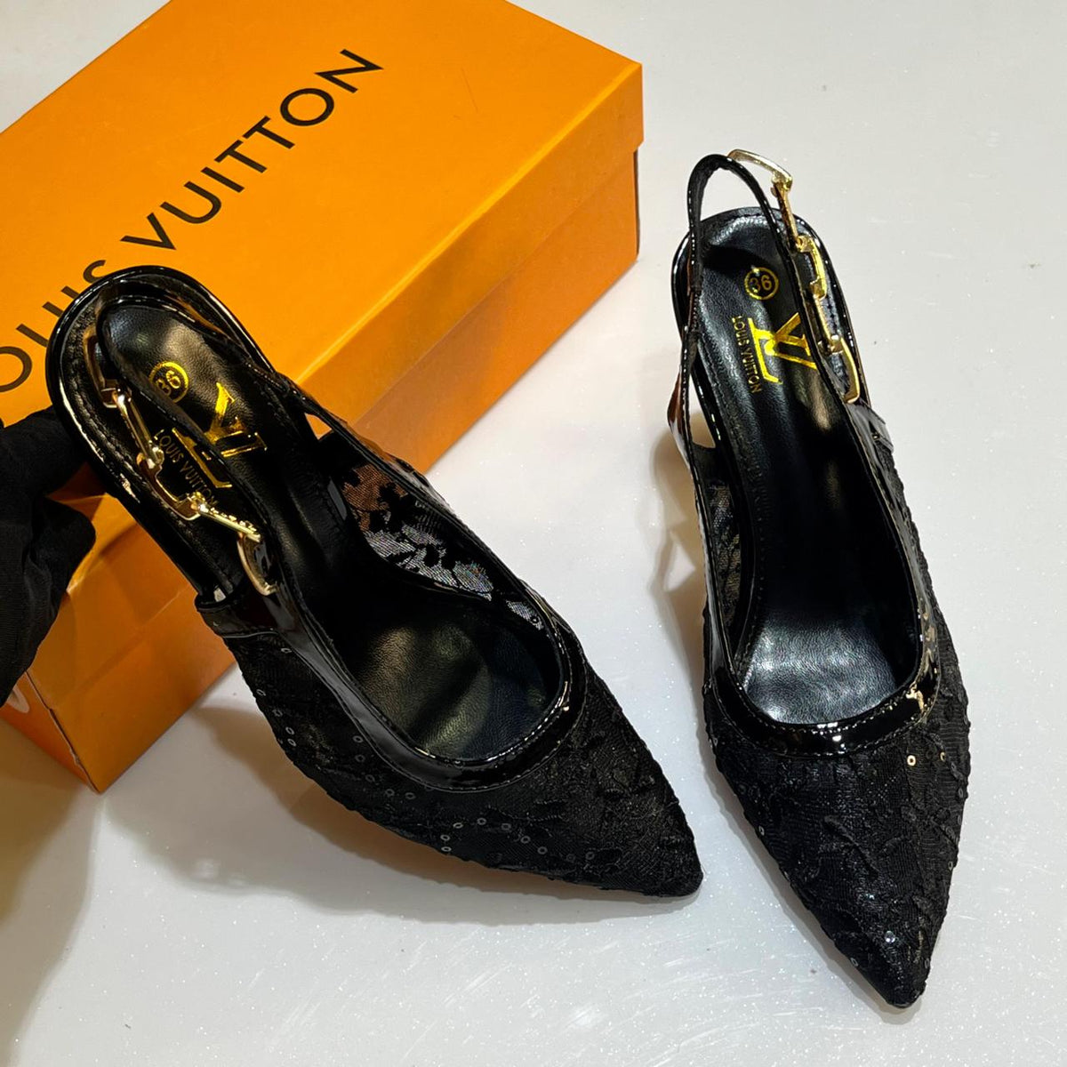 Louis Vuitton Heels- Box Packing