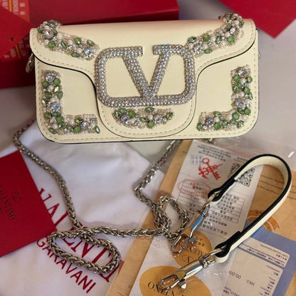 Valentino Garavani Locò Small Shoulder Bag- Box Packing