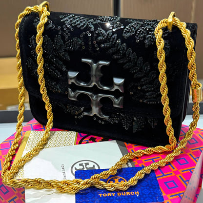 Tory Burch Eleanor Embroidered Velvet- Box Packing