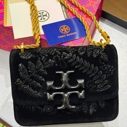 Tory Burch Eleanor Embroidered Velvet- Box Packing