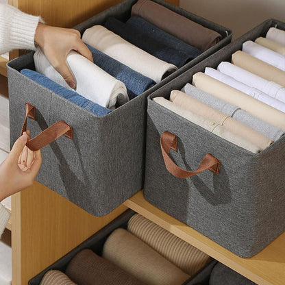 Clothes Storage Organiser with Metal Rods