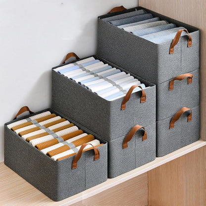 Clothes Storage Organiser with Metal Rods