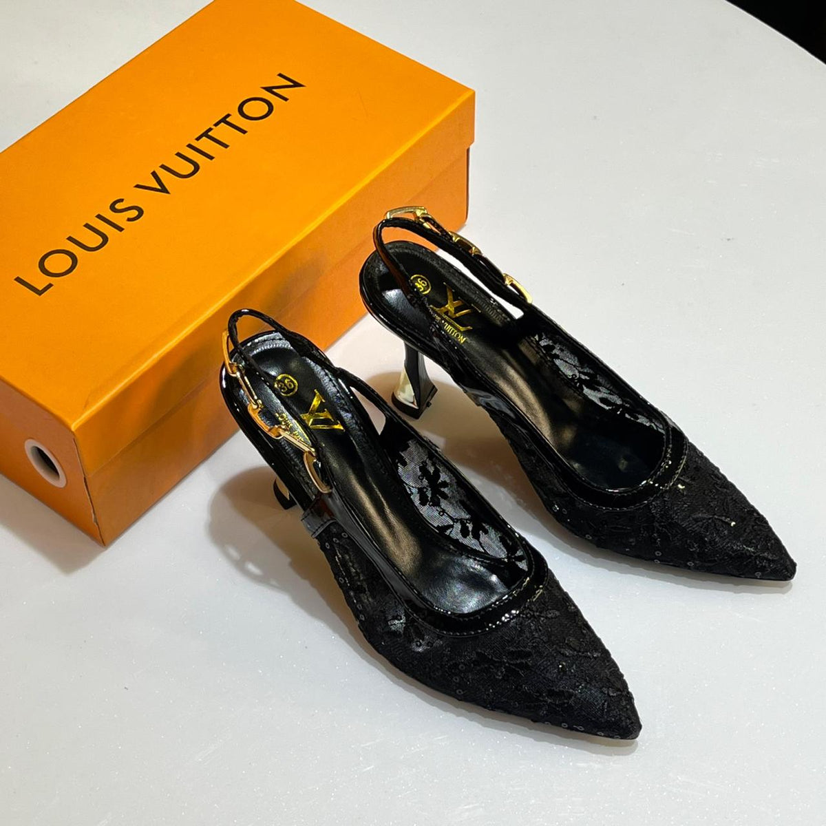 Louis Vuitton Heels- Box Packing
