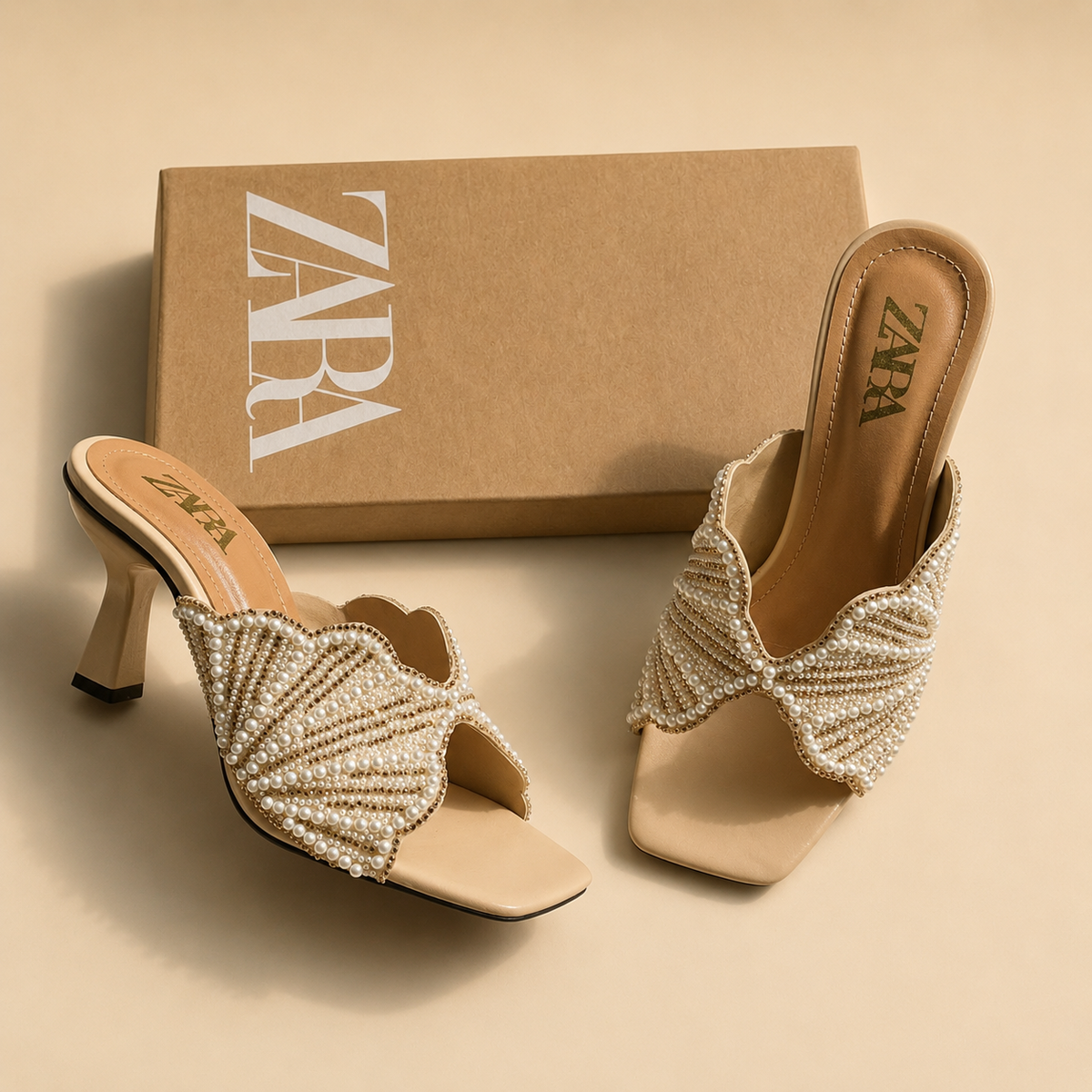 ZARA Heels- Box Packing