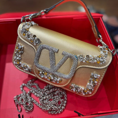 Valentino Garavani Locò Small Shoulder Bag- Box Packing