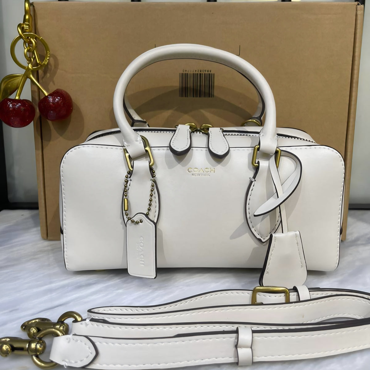 Coach Bowery Satchel 22- Box Packing