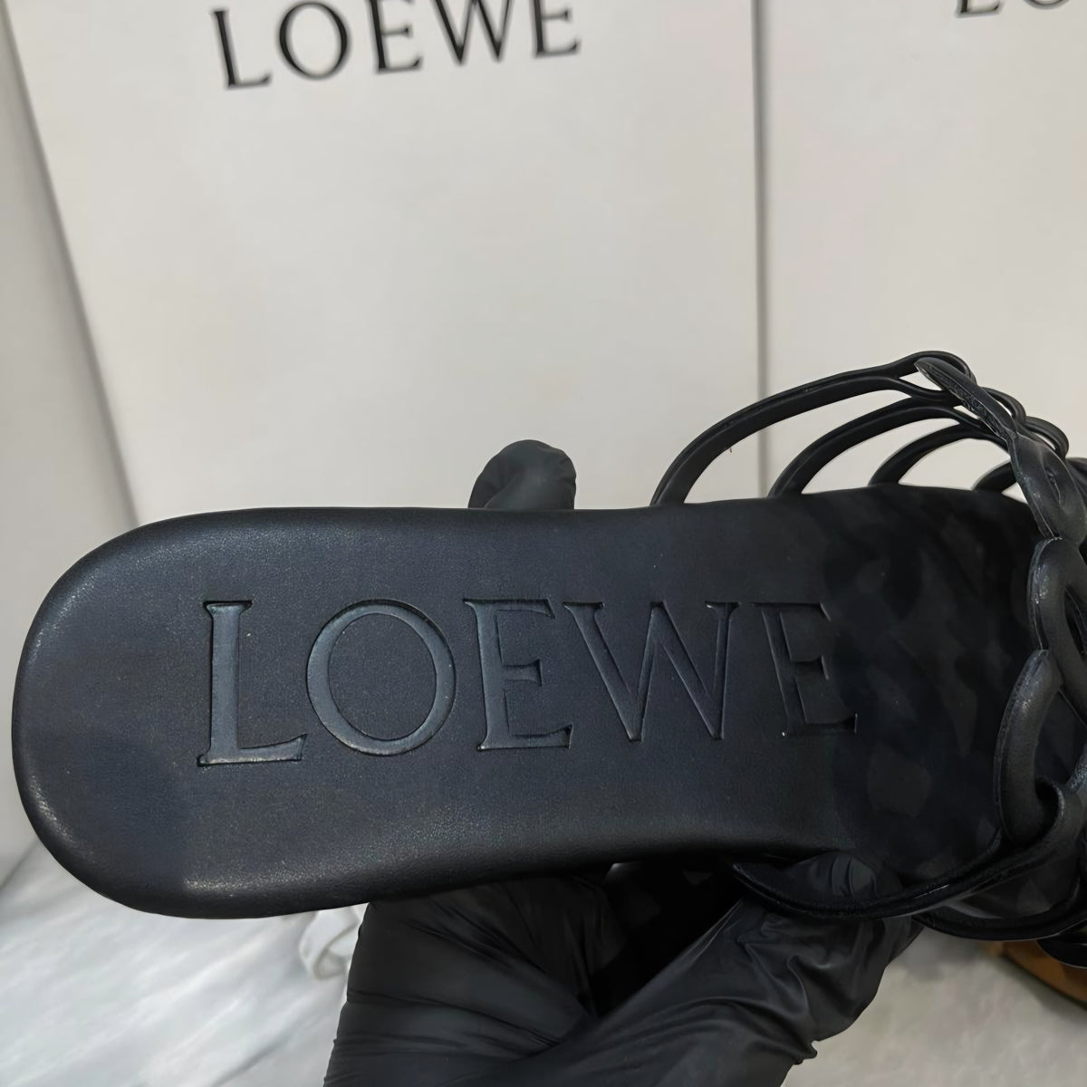 LOEWE Flat Slippers (Master)-Box Packing