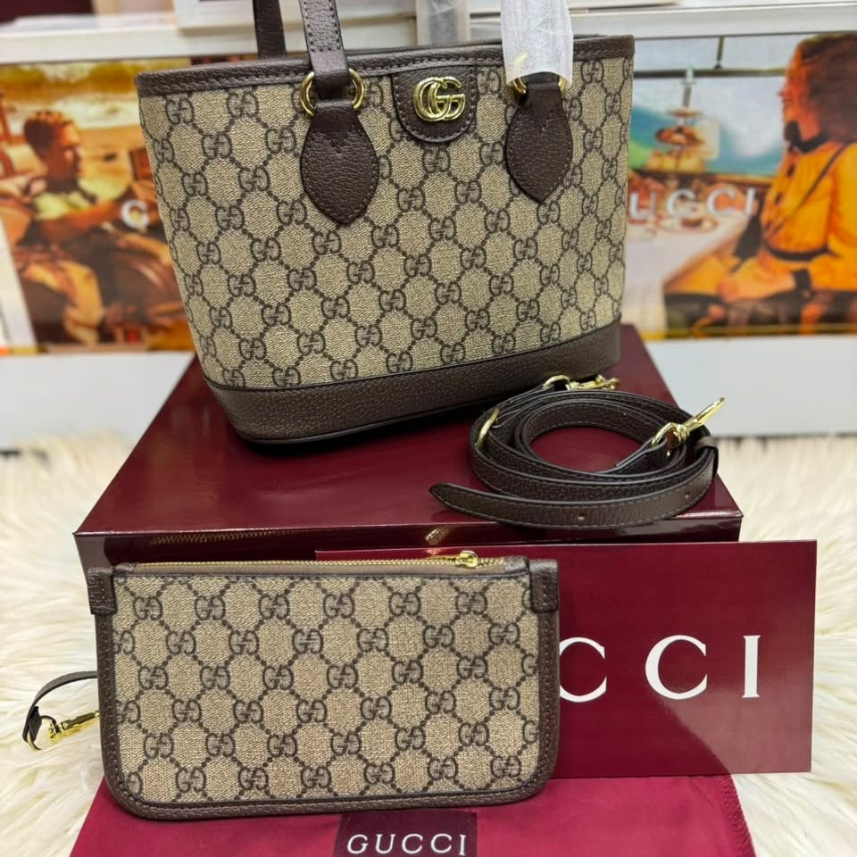 Gucci Ophidia Mini Tote Bag–Box Packing